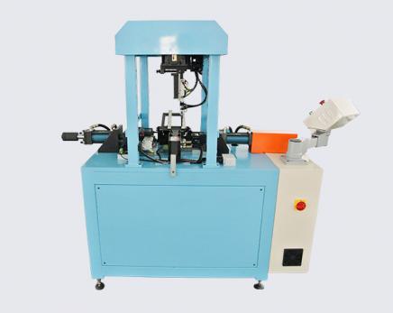 Double-end pipe end forming machine
